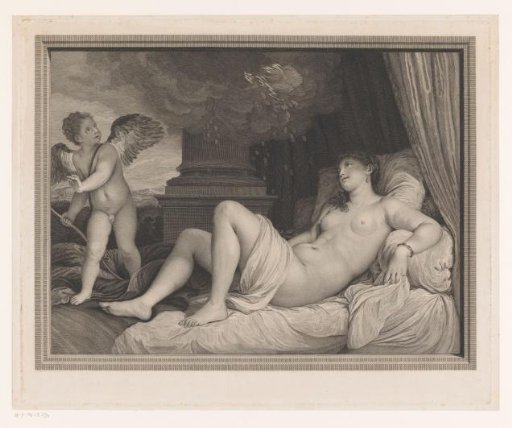 Jupiter appears as golden rain to Danaë