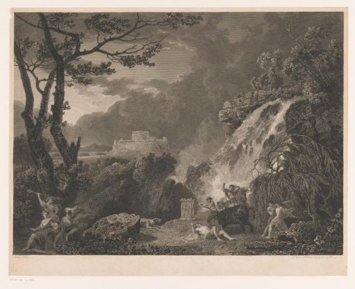 Landscape with Meleager and Atalanta Hunting the Boar of Calydon