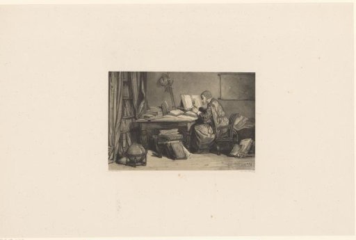 Scholar in His Study