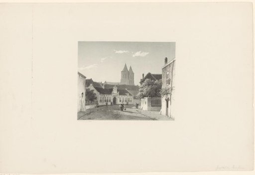 View of the Beekstraat in Arnhem