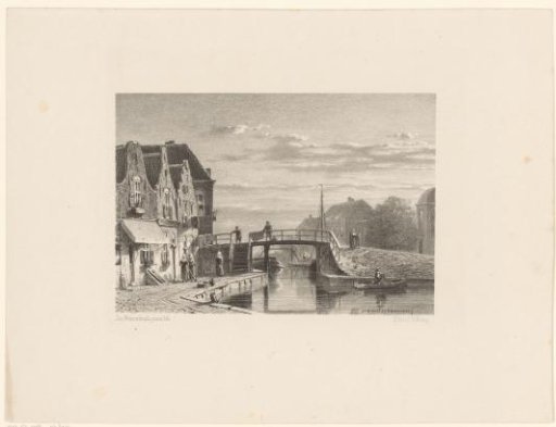 Cityscape with canal