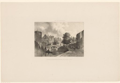 View of a Dutch city