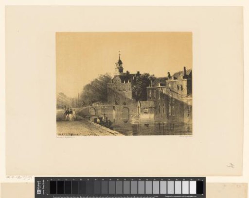 City view with canal
