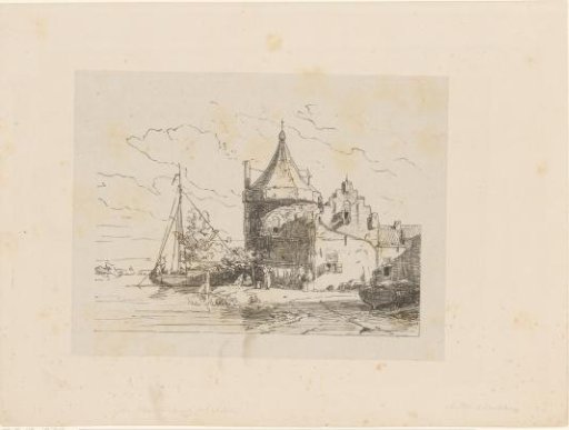View of the Waltoren at Culemborg