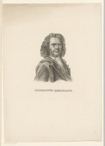 Portrait of Hermanus Boerhaave