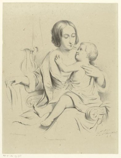Mother with Child on Lap