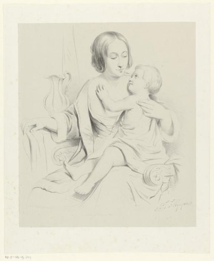Mother with Child on Lap