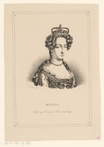 Portrait of Mary II Stuart
