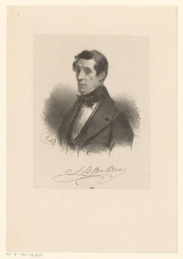 Portrait of Johannes Bernardus van Bree
