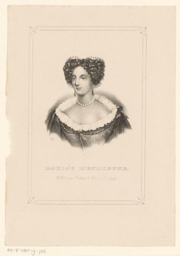 Portrait of Louise Henriëtte van Nassau