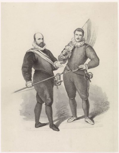 Captain Dirck Jacobsz. Rosecrans and Ensign