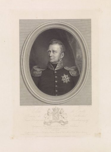 Portrait of William I Frederick, King of the Netherlands