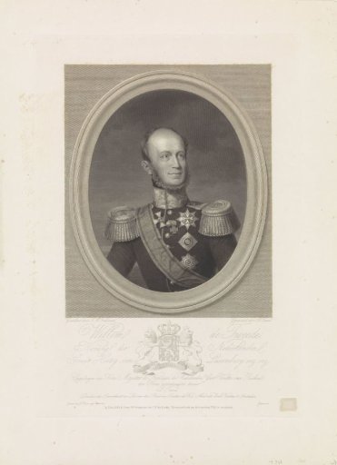 Portrait of William II, King of the Netherlands