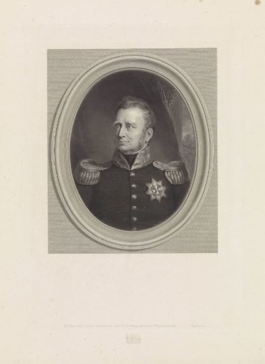 Portrait of William I Frederick, King of the Netherlands