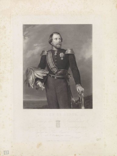 Portrait of William III, King of the Netherlands