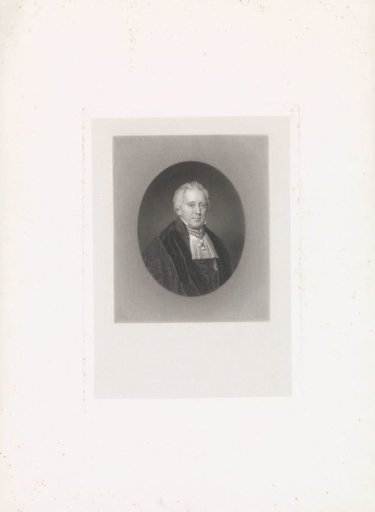 Portrait of the Theologian Herman Johan Royaards
