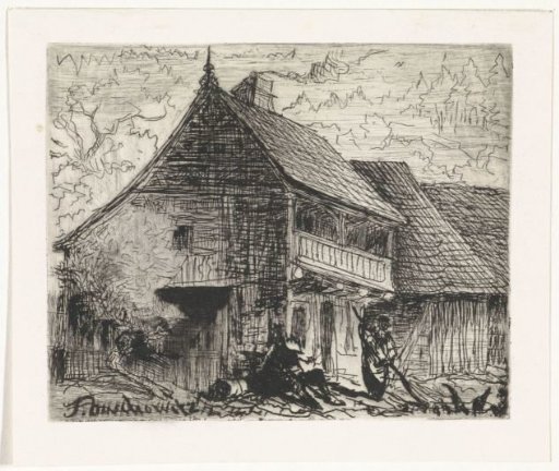 Cottage at Auschowitz in Bohemia