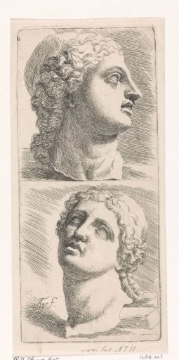 Two heads of Niobe