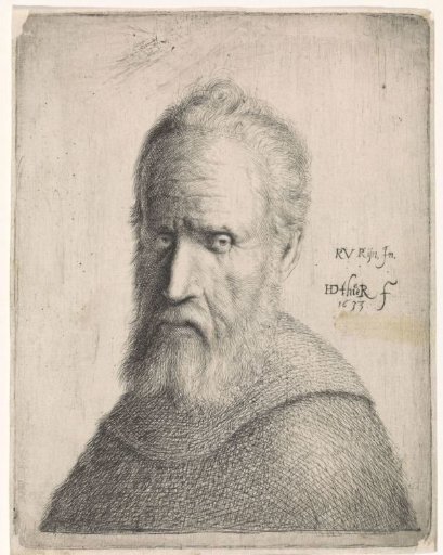 Bust of an Old Man with a Beard