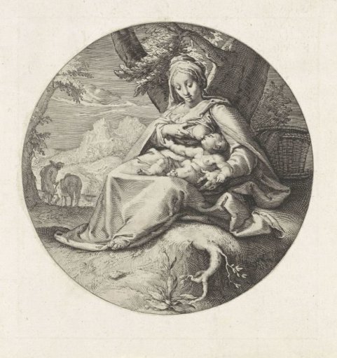 The Virgin Nursing the Christ Child