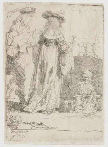 Death Appears to the Newlyweds