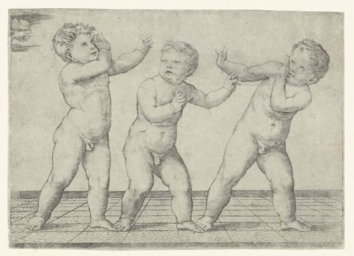 Three naked boys
