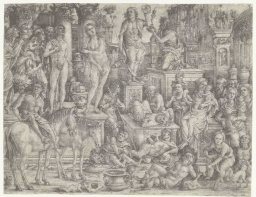 Allegory on the Triumph of the Moon (Luna)
