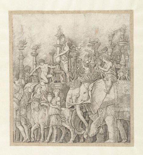 Elephants in the Triumphal Procession of Caesar