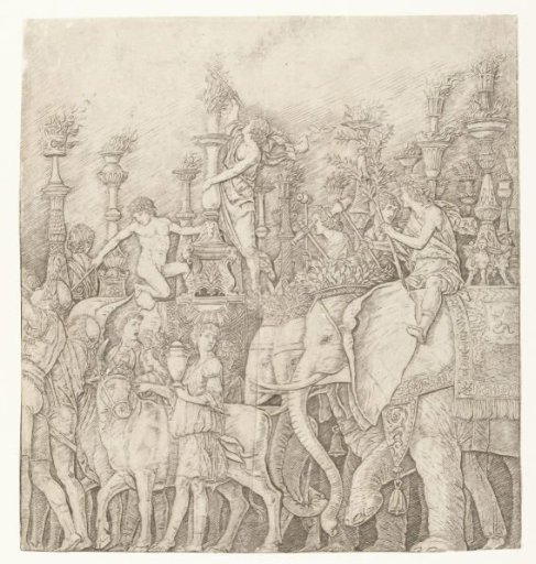 Elephants in the Triumphal Procession of Caesar