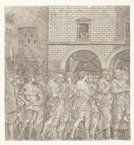 Senators in the Triumphal Procession of Julius Caesar