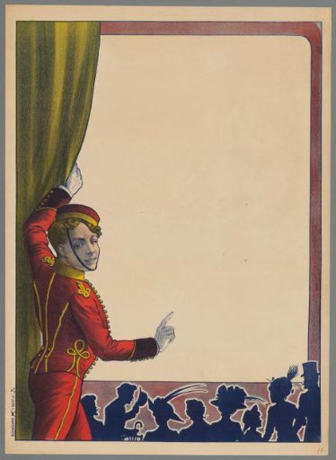 Piccolo and stage curtain
