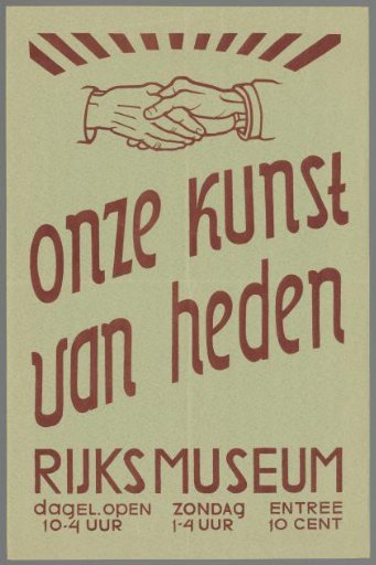 Our Art of Today, Rijksmuseum