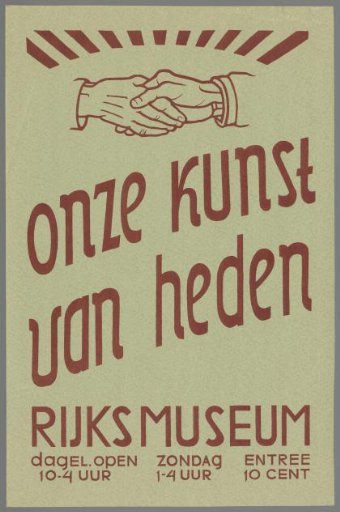 Our Art of Today, Rijksmuseum