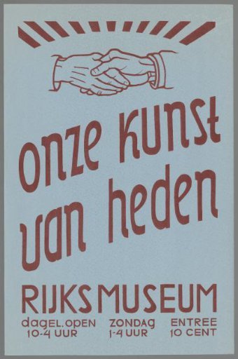 Our Art of Today, Rijksmuseum