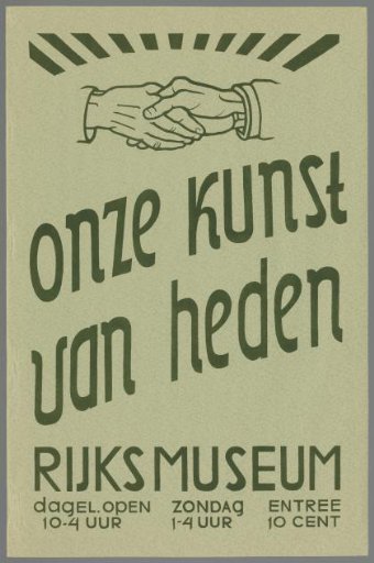 Our Art of Today, Rijksmuseum