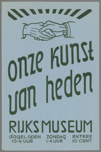 Our Art of Today, Rijksmuseum