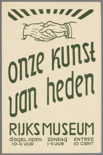 Our Art of Today, Rijksmuseum