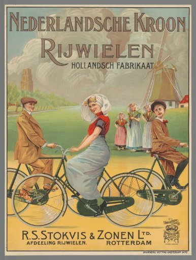 Dutch Crown Bicycles. Dutch manufacture. R.S. Stokvis & Sons Ltd. Bicycle Department. Rotterdam