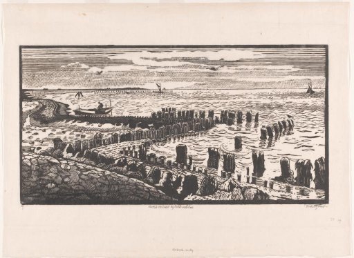 North Sea Coast at Hellevoetsluis
