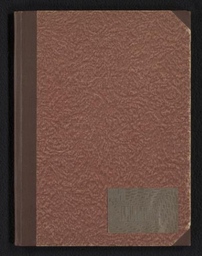 Album with a collection of magazine illustrations by J.M. Lauweriks