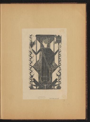 Louise Michel under a canopy