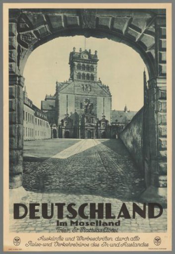 Germany in the Moselle Region, Trier St. Mathias Abbey