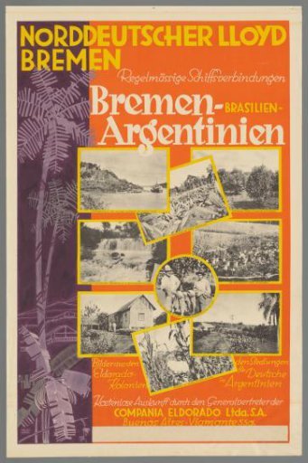 Norddeutscher Lloyd: Bremen - Brazil - Argentina