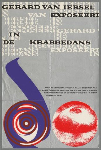 Gerard van Iersel exhibits at the Krabbedans