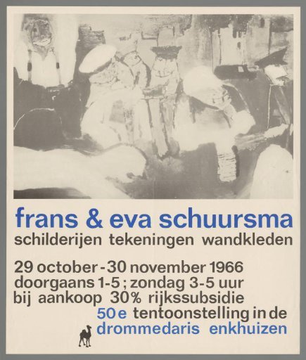 Frans & Eva Schuursma. Paintings, drawings, wall hangings