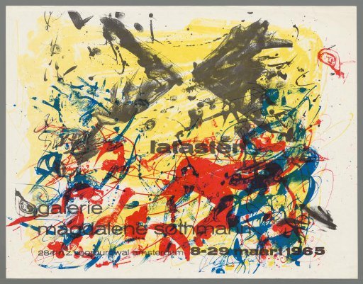 Lataster, Galerie Magdelena Sothmann 284 n.z., Voorburgwal, Amsterdam, March 8–19, 1965