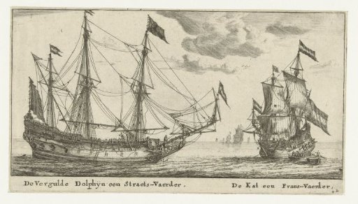 The ships The Gilded Dolphin and The Cat