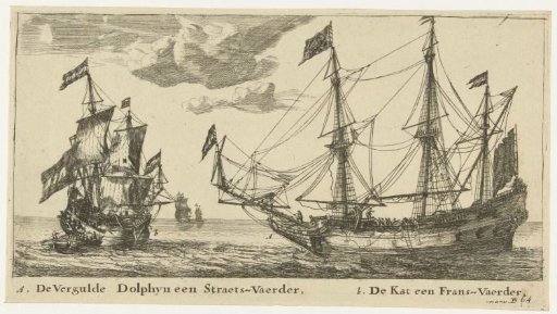 The ships The Golden Dolphin and The Cat
