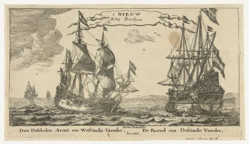 The ships The Pearl and The Double Eagle