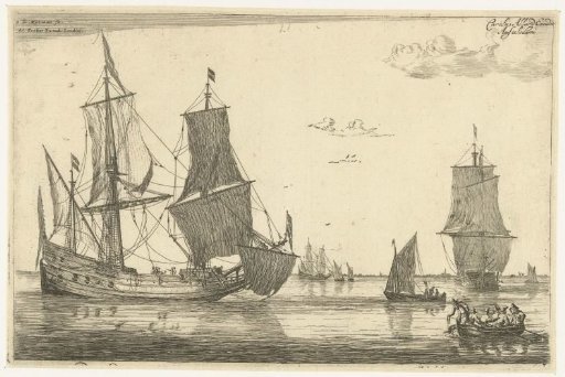 Inland water with a fluyt